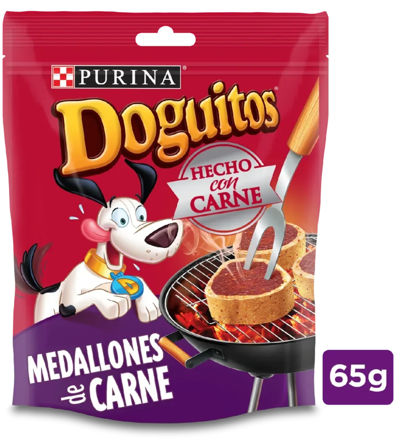 Purina Doguitos Medallones de Carne 65g